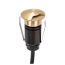 Domus EMIT 36° Decklight Garden Step and Uplights Tri- Brass 1W 12/24V IP67- EMIT