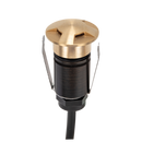 Domus EMIT 36° Decklight Garden Step and Uplights Tri- Brass 1W 12/24V IP67- EMIT