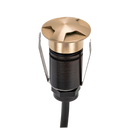Domus EMIT 36° Decklight Garden Step and Uplights Tri- Brass 1W 12/24V IP67- EMIT