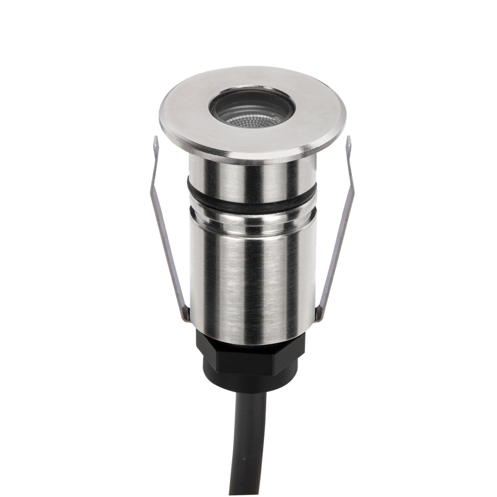 Domus EMIT 36° Inground Up Lights and Deck Lights Tri- Stainless Steel 1W 12/24V IP67- EMIT