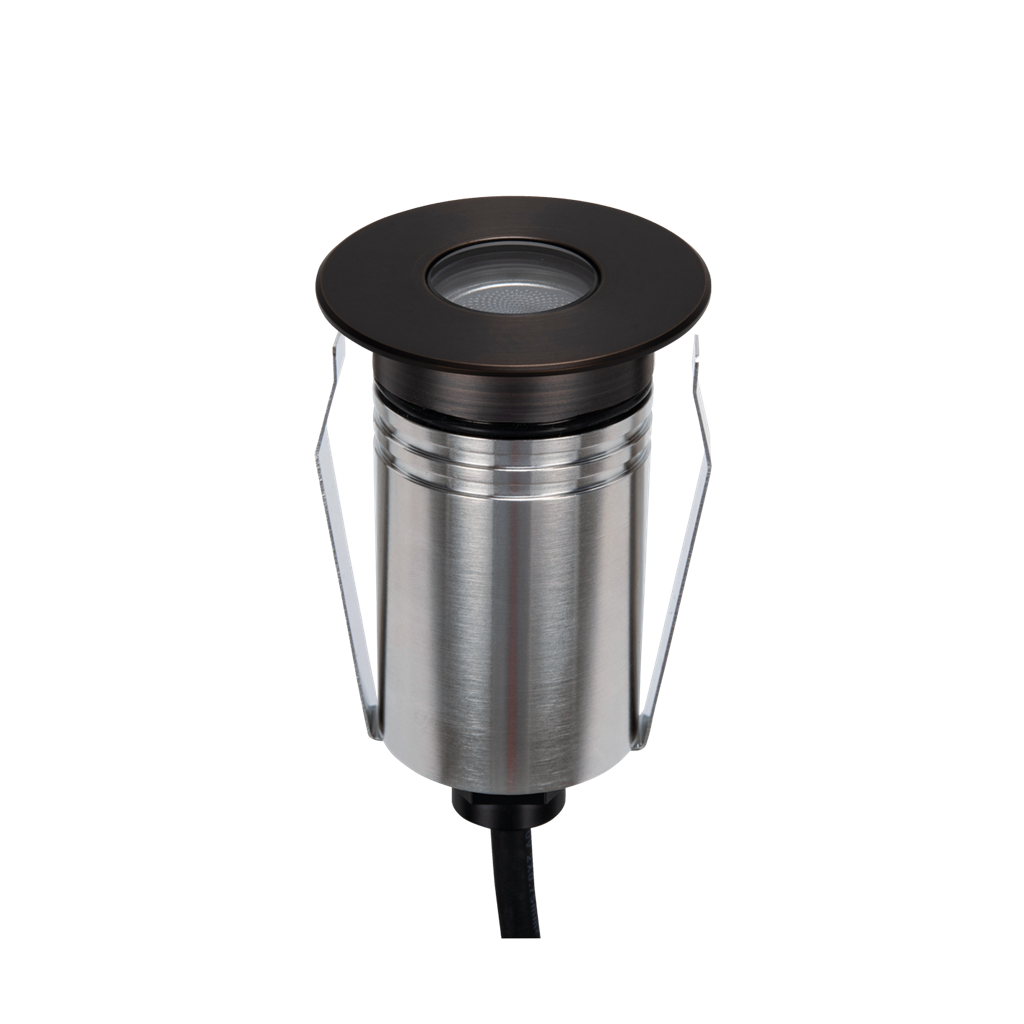 Domus EMIT 36° Inground Up Lights and Deck Lights RGBW Brass 2.5W 24V IP67- EMIT