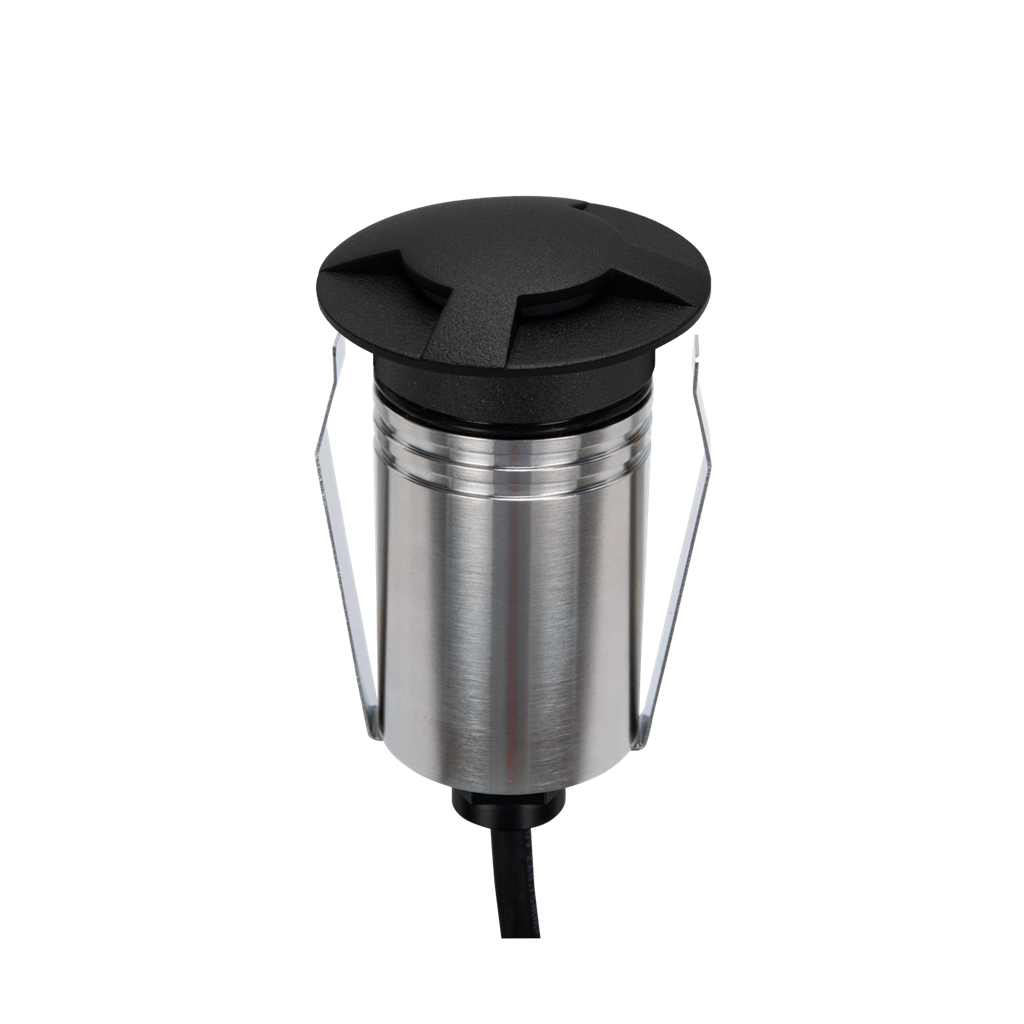 Domus EMIT 36° Inground Up Lights and Deck Lights RGBW Black 2.5W 24V IP67- EMIT