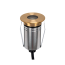 Domus EMIT 36° Decklight Garden Step and Uplights RGBW Brushed Brass 2.5W 24V IP67- EMIT