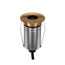 Domus EMIT 36° Decklight Garden Step and Uplights RGBW Brushed Brass 2.5W 24V IP67- EMIT