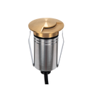 Domus EMIT 36° Decklight Garden Step and Uplights RGBW Brushed Brass 2.5W 24V IP67- EMIT