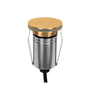 Domus EMIT 36° Decklight Garden Step and Uplights RGBW Brushed Brass 2.5W 24V IP67- EMIT