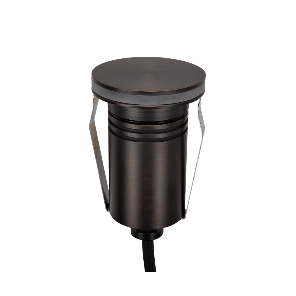 Domus EMIT 36° Inground Up Lights and Deck Lights Tri- Antique Brass 2.5W 12/24V IP67- EMIT