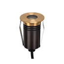 Domus EMIT 36° Decklight Garden Step and Uplights Tri- Brushed Brass 2.5W 12/24V IP67- EMIT