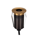 Domus EMIT 36° Decklight Garden Step and Uplights Tri- Brushed Brass 2.5W 12/24V IP67- EMIT