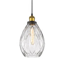 Domus Evelyn Glass Interior Pendant Amber / Clear / Grey 240V IP20 - 31350, 31351, 31352 -Domus Lighting