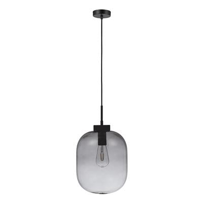 Domus Flaunt Glass LED Interior Pendant Black 240V IP20 - 22737, 22738, 22739 -Domus Lighting