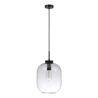 Domus Flaunt Glass LED Interior Pendant Black 240V IP20 - 22737, 22738, 22739 -Domus Lighting