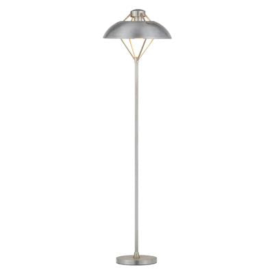 Domus FORGE-FL Floor Lamp Silver 240V IP20 - 22713 - Domus Lighting