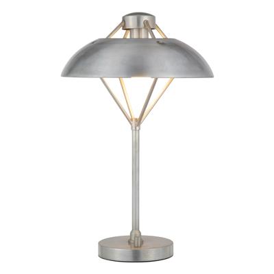 Domus FORGE-TL Table Lamp Silver 240V IP20 - 22712 - Domus Lighting