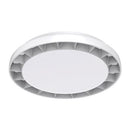 (Clearance) Gear-350 240V 24W Tricolour LED Dimmable IP54 Oyster Ceiling Light - White