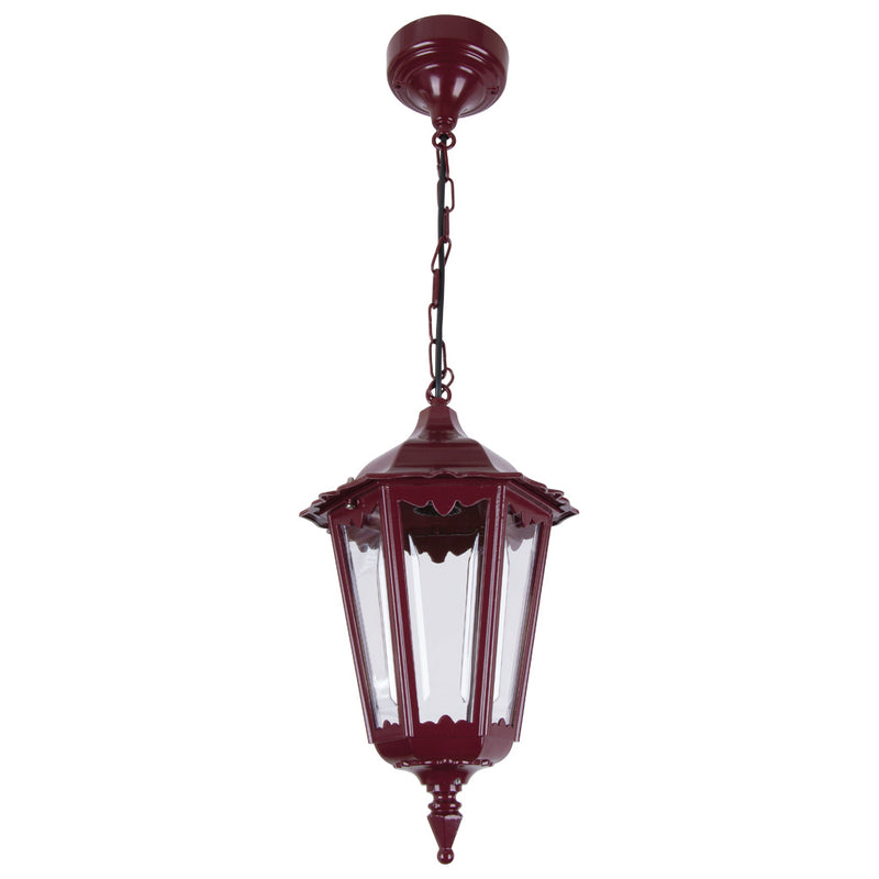 Domus GT-130 Chester Chain Pendants Beige / Black / Burgundy / Green / White IP43 - 14966, 14967, 14968, 14969, 14971 - Domus Lighting