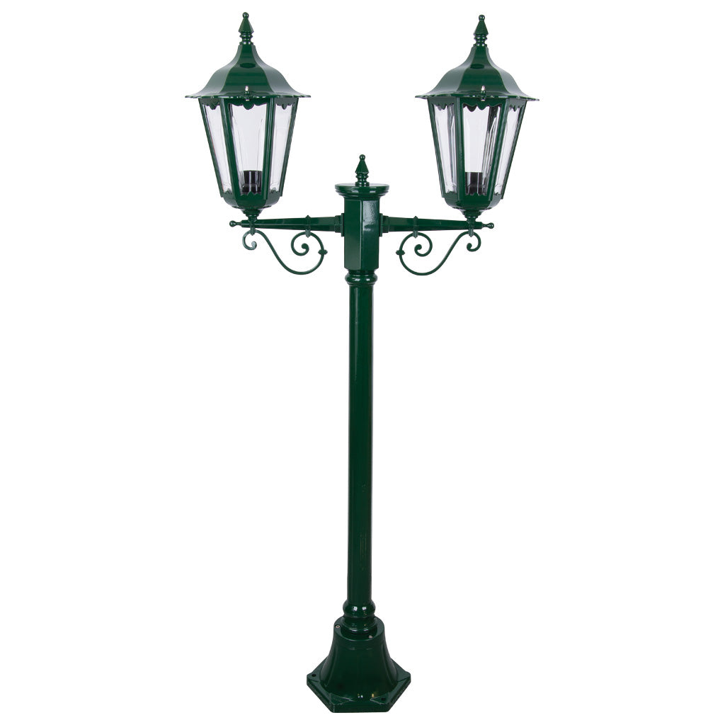 Domus CHESTER 2LT 1.49M Post LED Flood Light Beige/ Black/ Burgundy/ Green/ White IP43 - 14996, 14997, 14998, 14999, 15001