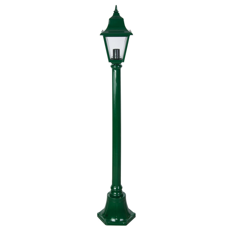 Domus PARIS 1LT 1.31M POSTLIGHT LED Weatherproof Beige / Burgundy / Black / Green / White - PARIS - Domus Lighting