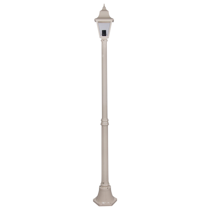 Domus PARIS 1LT 1.94M POSTLIGHT LED Weatherproof Beige / Burgundy / Black / Green / White - PARIS - Domus Lighting