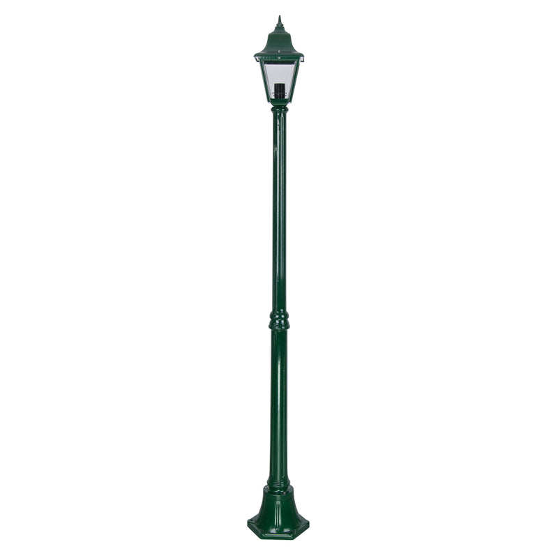 Domus PARIS 1LT 1.94M POSTLIGHT LED Weatherproof Beige / Burgundy / Black / Green / White - PARIS - Domus Lighting