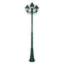 Domus PARIS 3LT 2.45M POSTLIGHT LED Weatherproof Beige / Burgundy / Black / Green / White - PARIS - Domus Lighting