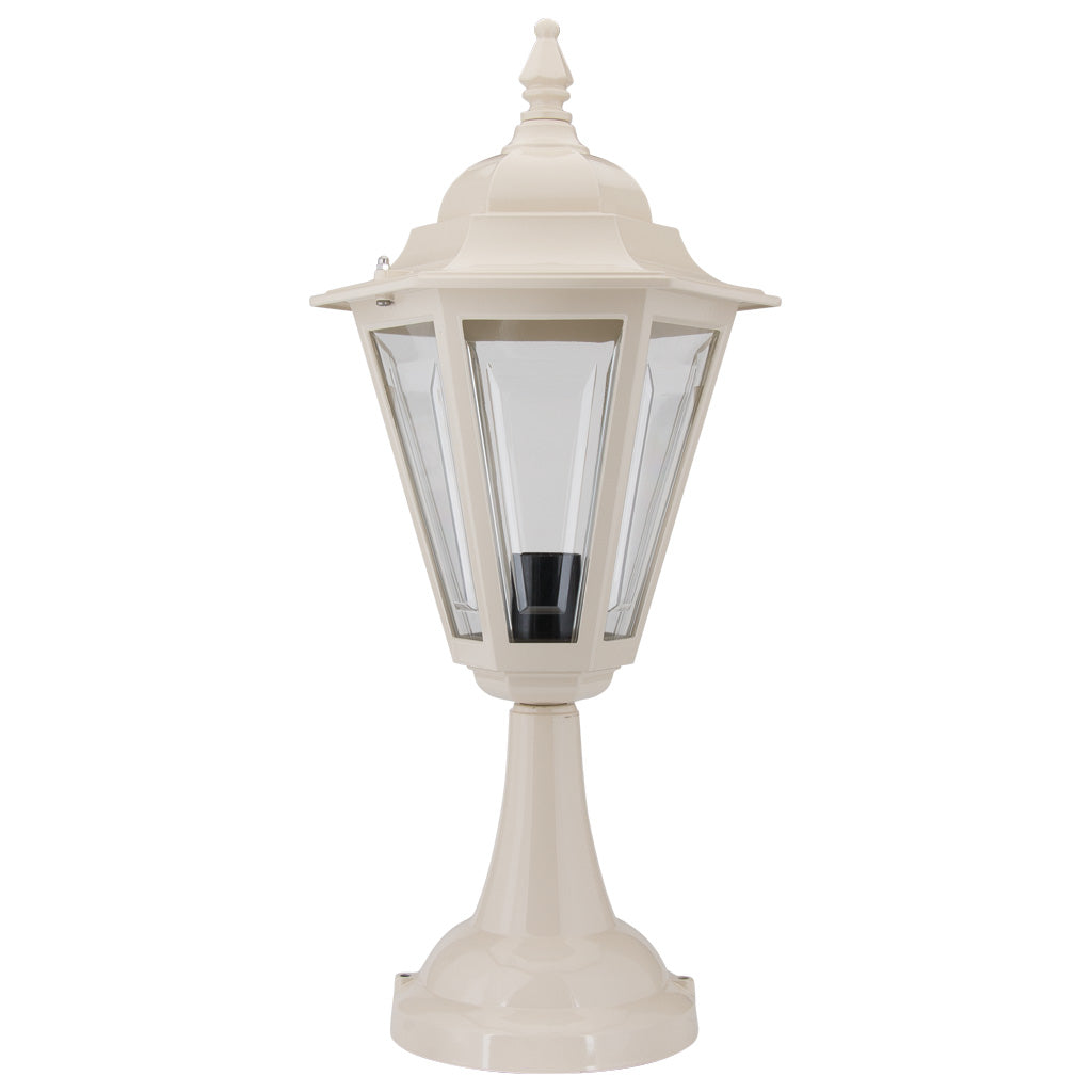 Domus TURIN PILLAR MOUNT LED Weatherproof Beige/ Black/ Burgundy/ Green/ White IP43- 15428, 15429, 15430, 15430, 15431