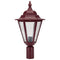 Domus TURIN POST TOP LED Weatherproof Beige / Black / Burgundy / Green / White - 15476, 15477, 15478, 15479, 15481 - Domus Lighting