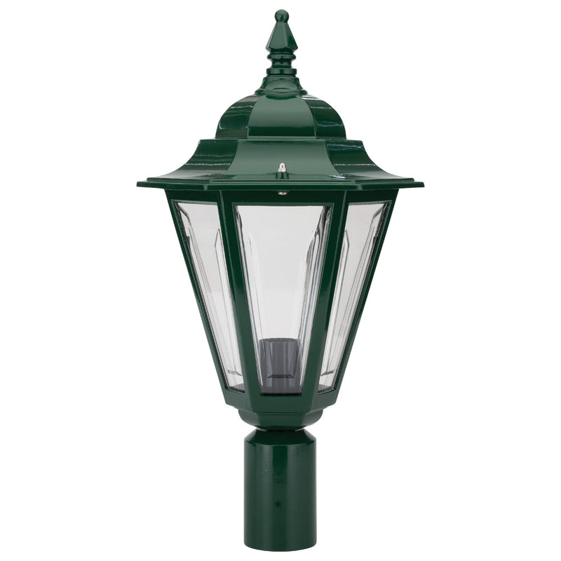 Domus TURIN POST TOP LED Weatherproof Beige / Black / Burgundy / Green / White - 15476, 15477, 15478, 15479, 15481 - Domus Lighting