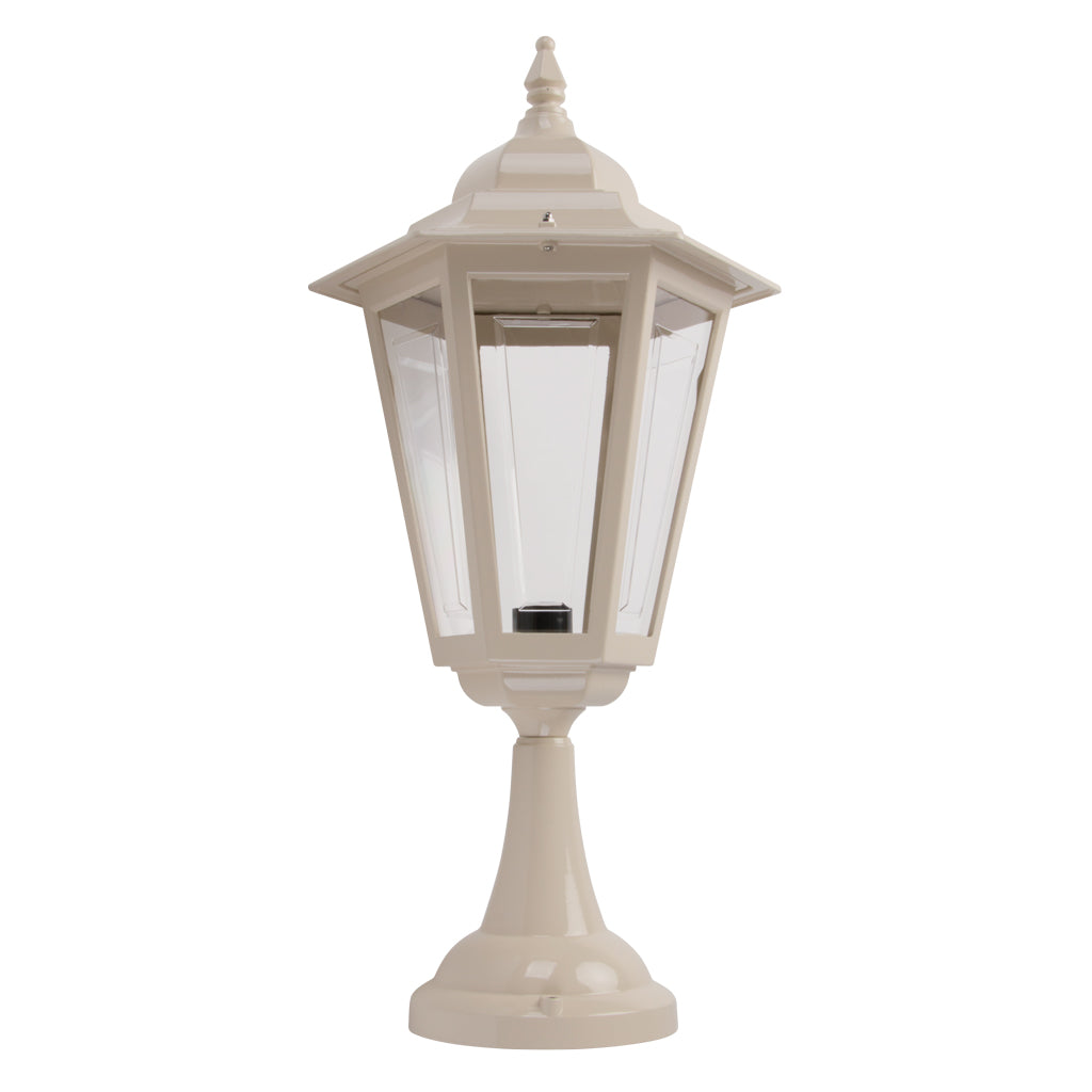 Domus TURIN LARGE PILLAR MOUNT B22 LED Weatherproof Beige/ Black/ Burgundy/ Green/ White IP43- 15494, 15495, 15496, 15497, 15499
