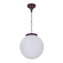 Domus GT-537 Siena Sphere Interior Pendant Beige / Black / Burgundy / Green / White 240V IP43 - 15560, 15561, 15562, 15563, 15565 - Domus Lighting