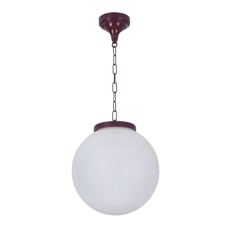 Domus GT-537 Siena Sphere Interior Pendant Beige / Black / Burgundy / Green / White 240V IP43 - 15560, 15561, 15562, 15563, 15565 - Domus Lighting