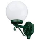 Domus GT-544 Siena Sphere Exterior Wall Light Beige/ Black/ Burgundy/ Green/ White 240V IP43 - 15566, 15567, 15568, 15569, 15571