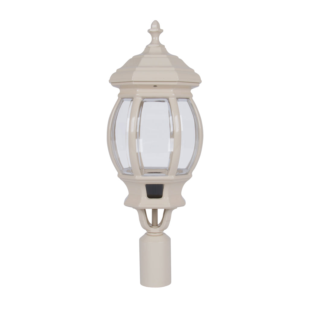 Domus VIENNA-LARGE POST TOP LIGHT LED Weatherproof Beige/ Burgundy/ Black/ Green/ White IP23 - 16004, 16005, 16006, 16007, 16009