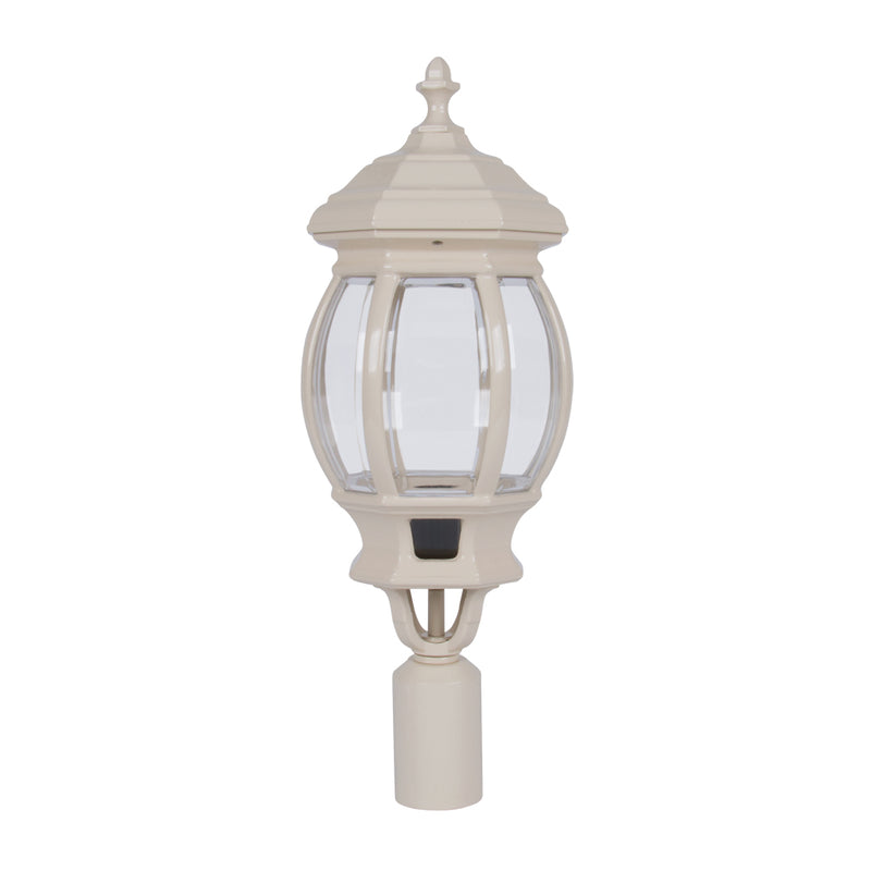 Domus VIENNA-LARGE POST TOP LIGHT LED Weatherproof Beige / Burgundy / Black / Green / White - 16004, 16005, 16006, 16007, 16009 - Domus Lighting