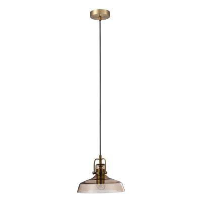 Domus Hoist Glass Interior Pendant Black / Satin Chrome / Antique Brass 240V IP20 - 22731, 22732, 22733