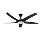 Domus Hover 5 Blade 56in. with Dimmable LED Light Ceiling Fan Tri - Black / White 26W 240V - 60070, 60071 -  Domus Lighting