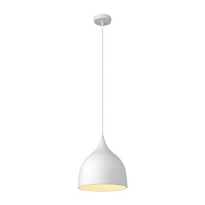 Domus Jade-220 Metal Interior Pendant Matt Black / Satin White 240V IP20 - 31415, 31416 - Domus Lighting