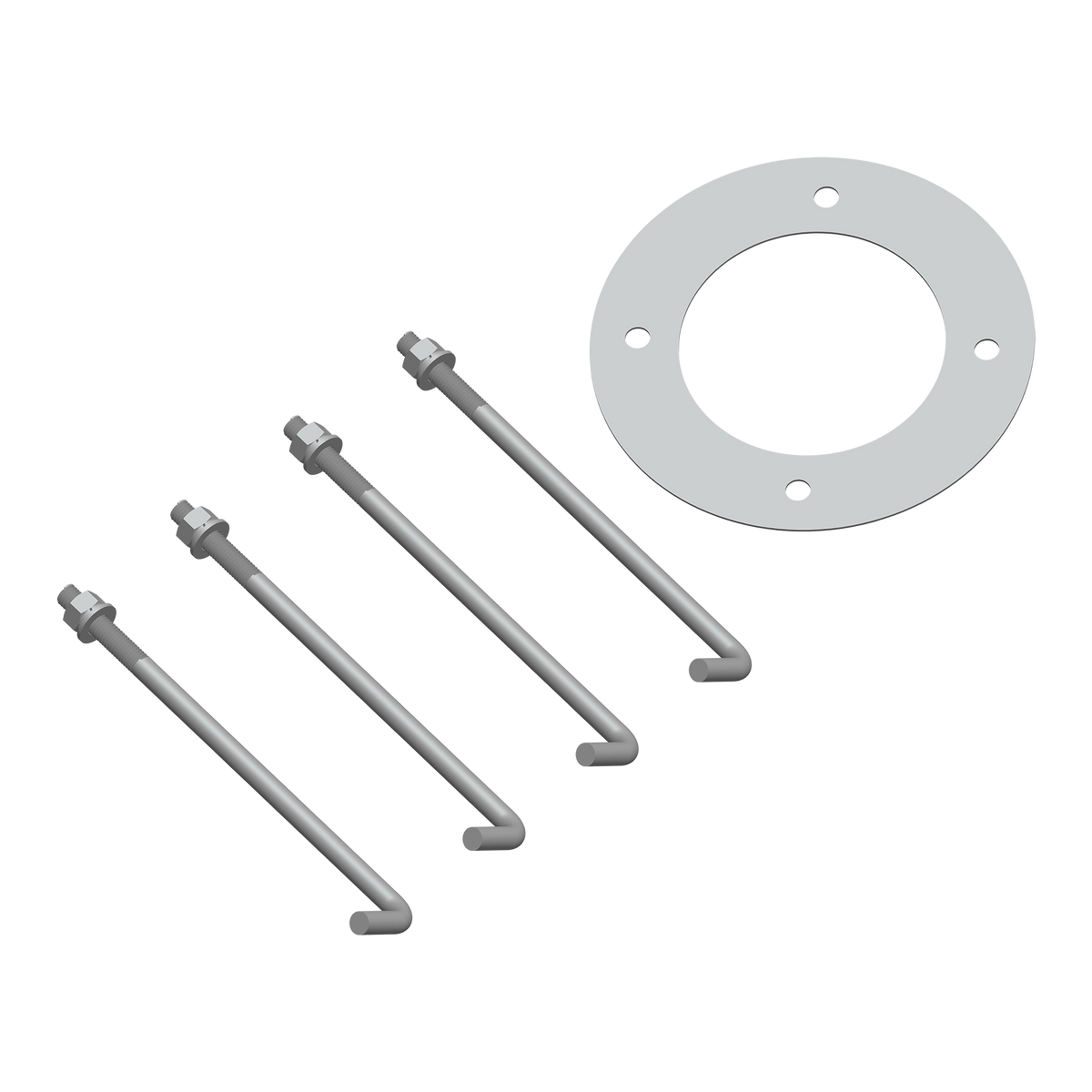 Domus KEEL rag bolt mounting kit