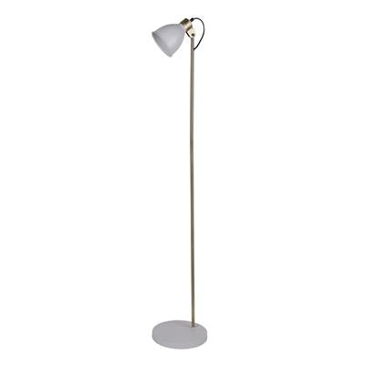 Domus LEAH-FL Floor Lamp Black/ White 240V IP20 - 22540, 22539