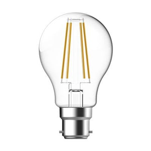 Domus Glass Dimmable B22 Filament Lamps and Globes 2700K 6500K Clear 7.8W 240V IP20 - 65930, 65931