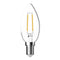 Domus Candle Dimmable E14 Filament Lamps and Globes 2700K 6500K Clear 4.8W 240V IP20 - 65924, 65925 - Domus Lighting