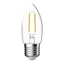 Domus Candle C35 Dimmable E27 Filament Lamps and Globes 2700K 6500K Clear 5W 240V IP64- 65842, 65843