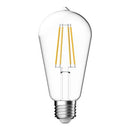 Domus ST64 Pear E27 Dimmable LED Filament Lamps and Globes 2700K 6500K 7.5W 240V IP20 - 65936, 65937 -  Domus Lighting