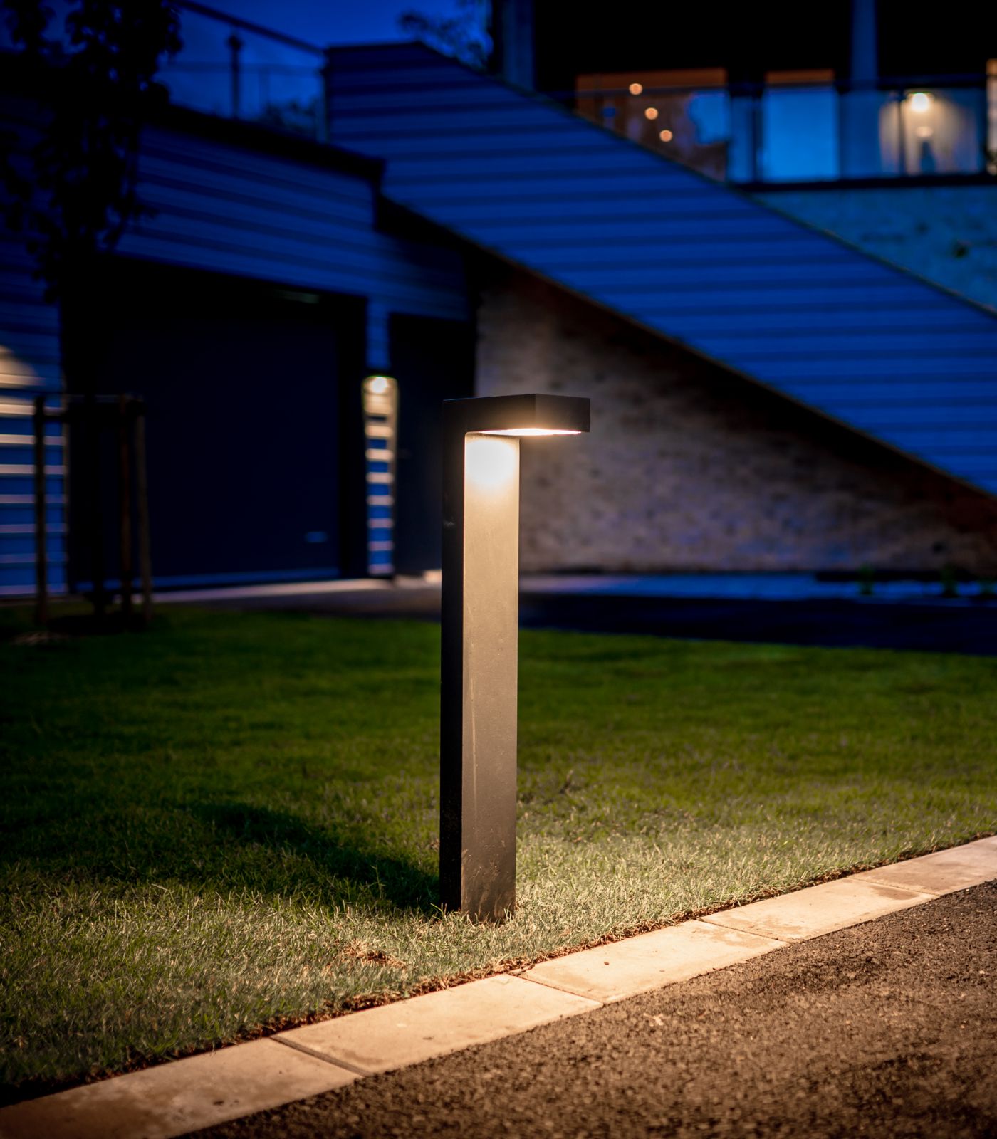 Norlys Asker LED Bollards 3000K Black/ Aluminium/ Graphite IP65 - NLYS.1311B, NLYS.1311AL, NLYS.1311GR