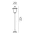 Norlys London LED Bollard Black IP54 - NLYS.484B, NLYS.494B, NLYS.485B - Norlys