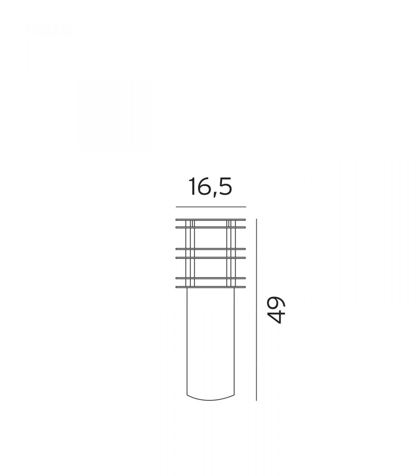 Norlys Stockholm LED Bollards Black/ Galvanized Steel IP65 - NLYS.288, NLYS.289, NLYS.299