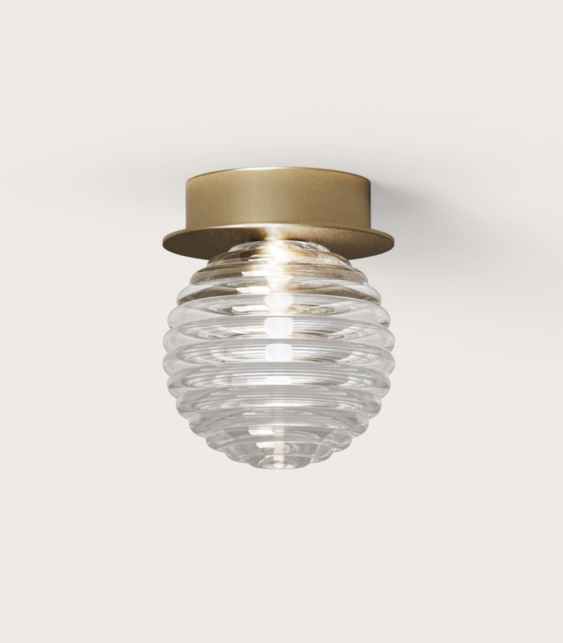 Aromas Doul Wall/Ceiling Light 2700K Matte Black/ Matte Brass 3W - ARO.T1310/NEG, ARO.T1310/ORO