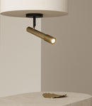 Aromas Ycro Ceiling Light 3000K Matte Black/ Matte Brass 8W - ARO.T1297/NEG, ARO.T1297/NEG-ORO