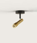 Aromas Ycro Ceiling Light 3000K Matte Black/ Matte Brass 8W - ARO.T1297/NEG, ARO.T1297/NEG-ORO