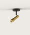 Aromas Ycro Ceiling Light 3000K Matte Black/ Matte Brass 8W - ARO.T1297/NEG, ARO.T1297/NEG-ORO